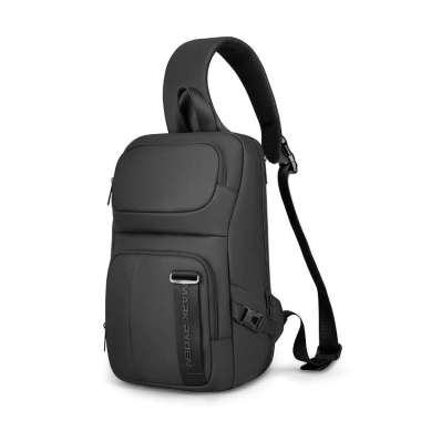 MARK RYDEN MR7633 Crossbody Shoulder Bag - Tas Selempang Sling Black Black