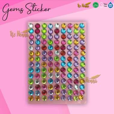 Gems Sticker Multicolor
