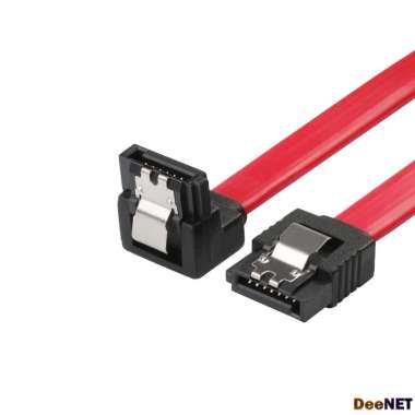 Kabel Sata 90 degree - kabel sata klip L sata 3
