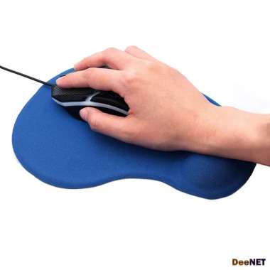 Mouse Pad Bantal Anti Slip Mousepad Bantalan Tangan