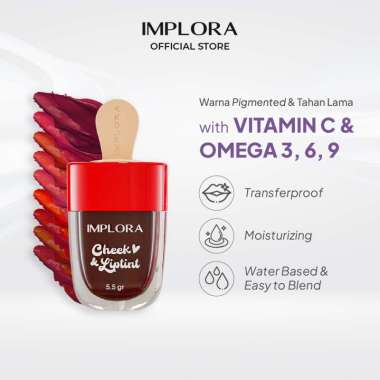 Implora Cheek and Lip tint Vampire Blood