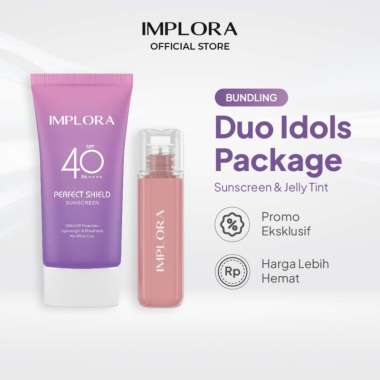 Implora Package Duo Idols Project (Sunscreen + Jelly Tint) Mariposa