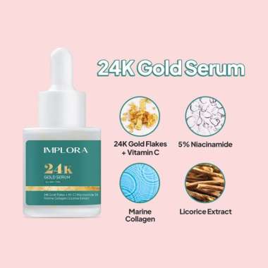 Implora Serum Wajah 24K gold serum