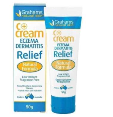 Grahams C+ Eczema & Dermatitis Cream 50g