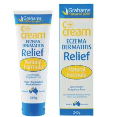 Grahams C+ Eczema & Dermatitis Cream 240g