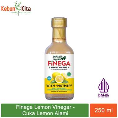 Dehealth Supplies Vinega Lemon Vinegar Cuka Lemon [250mL] Botol Plastik