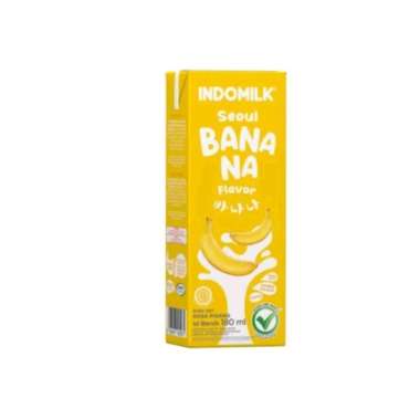 Susu Indomilk UHT 180 ml Banana