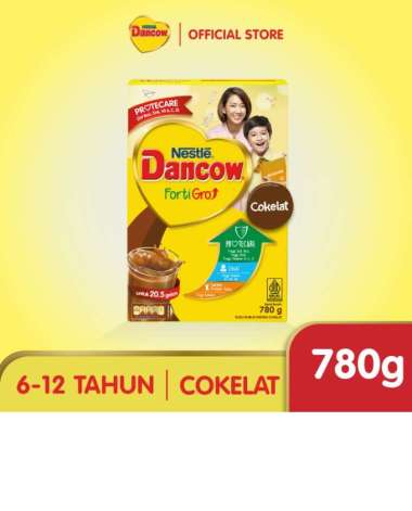Promo Harga Dancow FortiGro Susu Bubuk Instant Cokelat 800 gr - Blibli