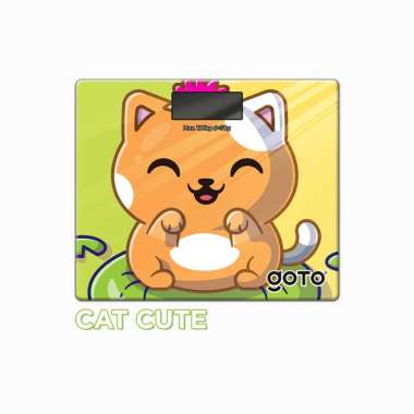Goto Mawmaw Timbangan Berat Badan Digital Body Scale Karakter 180 Kg C CUTE