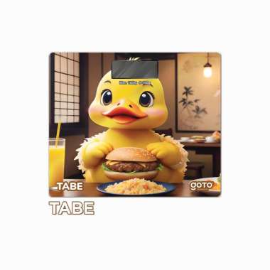 Goto Mawmaw Timbangan Berat Badan Digital Body Scale Karakter 180 Kg TABE