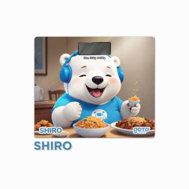 Goto Mawmaw Timbangan Berat Badan Digital Body Scale Karakter 180 Kg SHIRO