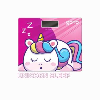 Goto Mawmaw Timbangan Berat Badan Digital Body Scale Karakter 180 Kg U SLEEP