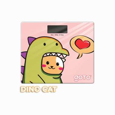 Goto Mawmaw Timbangan Berat Badan Digital Body Scale Karakter 180 Kg D CAT