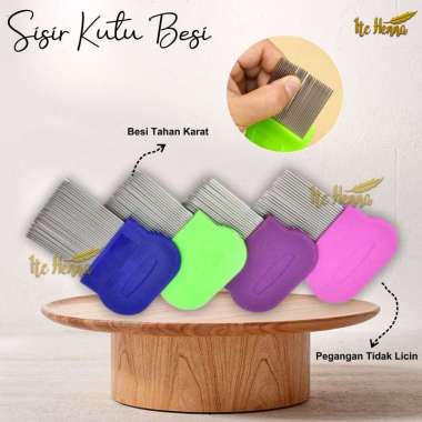 Sisir Serit Kutu / Serit Kutu Ketombe Besi MULTICOLOR