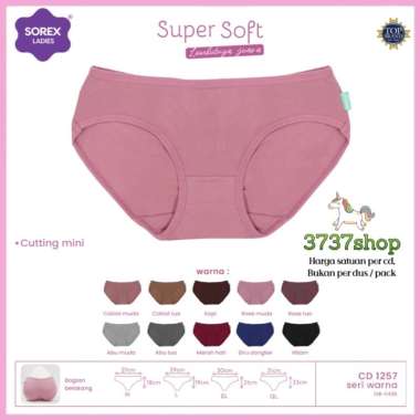 SOREX 1257 - CD CELANA DALAM WANITA Size QL