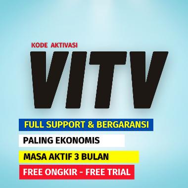 Kode Original ViTV Versi Terbaru Masa Aktif 3 bulan Full Support