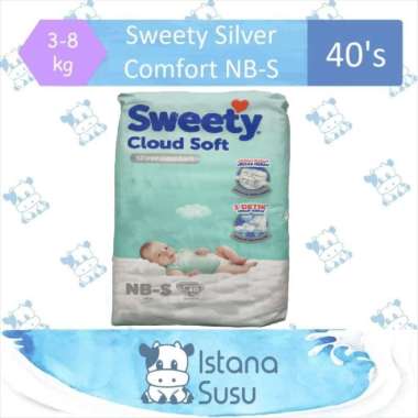 Promo Harga Sweety Silver Comfort Perekat NB-S40 40 pcs - Blibli