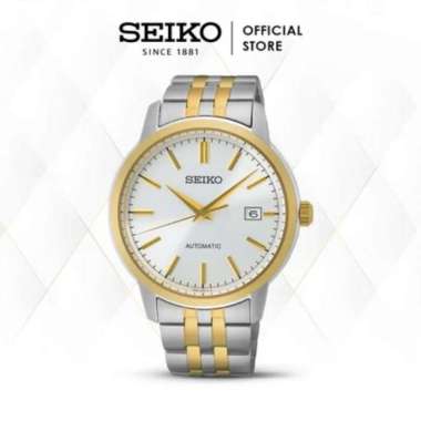 Jam Tangan Pria Seiko SRPH92K1 SRPH92 Gold Silver Stainless Quartz