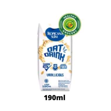 Tropicana Slim Oat Drink 190ml Vanilicious / Tropicana Slim Ready To Drink