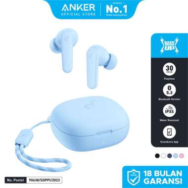 TWS Anker SoundCore R50i - A3949 Light Blue