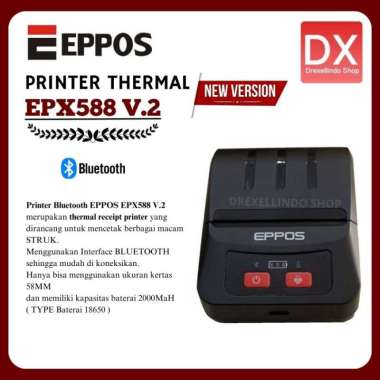 Printer Bluetooth EPPOS EPX588 RPP02 EPX588 V2