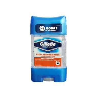 Antiperspirant Gel For Men Gillette Deodorant Stick 70 ML brisa tropical