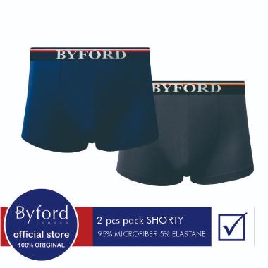 Byford Celana Dalam Pria Shorty 2 pcs / pack - VBYB28S2FS XXL