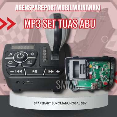 ⚡Ready⚡Modul Set MP3 Tuas Abu USB Musik Terbaru Mobil Mainan Aki Anak