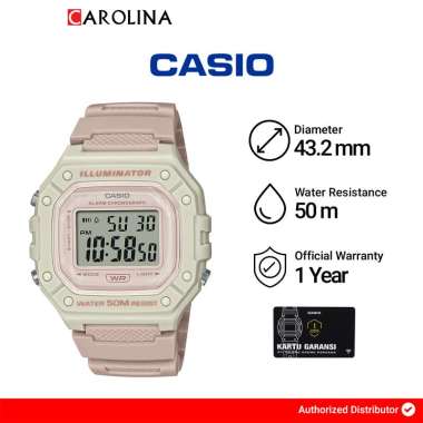 Jam Tangan Casio W-218HC-4A2 Unisex [ Jakarta ]