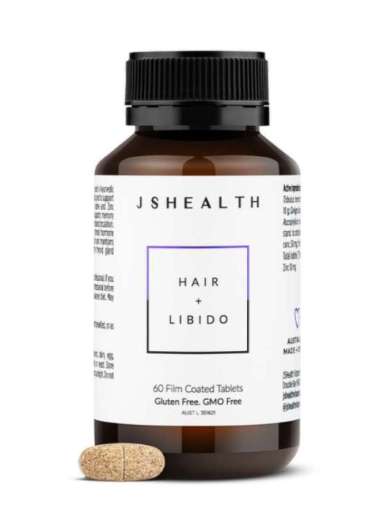 JSHEALTH Hair + Libido Formula 60 Tablets