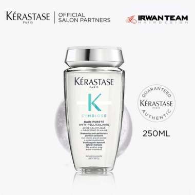 Kerastase Shampoo Anti Ketombe (Basah) - Bain Purete Symbiose 250ml Anti-Dandruff Shampoo