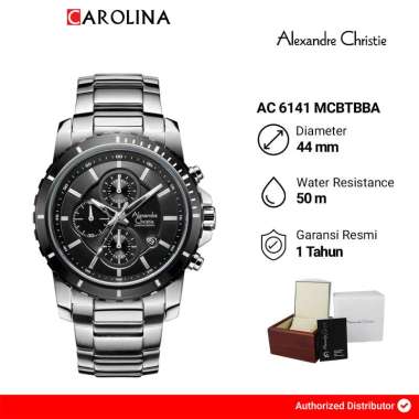 Jam Tangan Alexandre Christie AC 6141 MCBTBBA Pria [ Jakarta ]