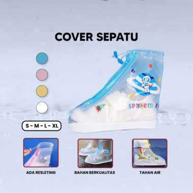 OEM SK-S55 Pelindung Sepatu Anti Air Anak Unisex Tahan Air Dari Hujan / Cover Sepatu Sarung Anti Air