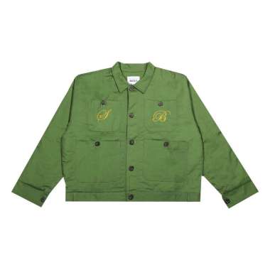 Shining Bright Edward Denim Jacket - Olive L
