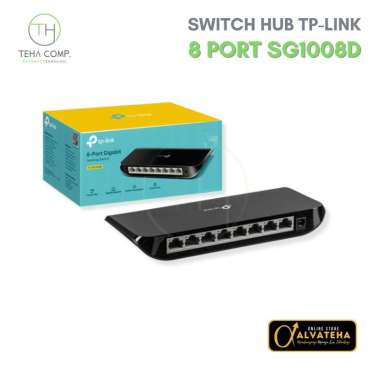 Switch Hub Gigabit 5 Port 8Port TPLINK Switchub RJ45 Jaringan LAN CAT Gigabit 8 Port