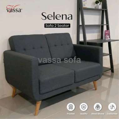 Sofa scandinavian 2 seater Vassa type Selena 3 SEATER