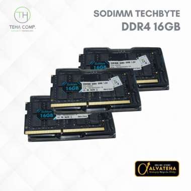 RAM Laptop Sodimm DDR4 16GB 8GB 4GB Memori Laptop Sodim Memory DDR 4 4GB Techbyte