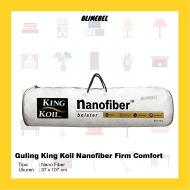 [DISTRIBUTOR RESMI] King Koil Nano Fiber Firm Bolster / Guling Kingkoil Nanofiber Firm Comfort +Pack