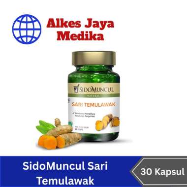 Sidomuncul Sari Temulawak isi 30 kapsul