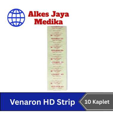 Venaron HD 1 Strip Isi 10 kaplet - Meringankan Gejala Wasir