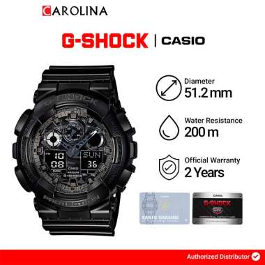 Jam Tangan Casio G-Shock GA-100CF-1A Pria