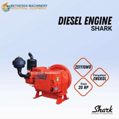 Diesel Penggerak 20 HP Tanpa tangki Solar Shark Diesel Engine 20 PK ZS 1110 WO