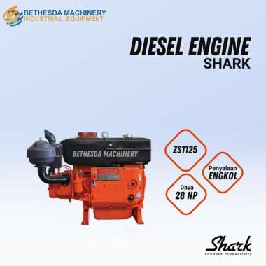 Diesel Penggerak Solar ZS 1125 - 28 HP Tanpa Tangki / Shark Diesel 28 pK