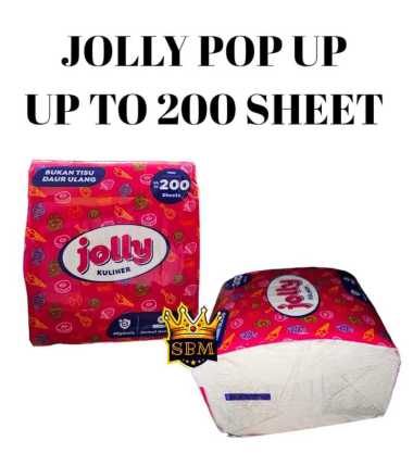 SBM ~ Tissue Tisu Jolly Pop Up Kuliner Kotak Kecil 90gr JOLLY POP UP