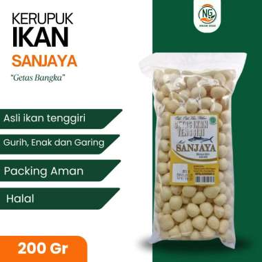 GETAS BANGKA BULAT CAP SANJAYA - GETES IKAN TENGGIRI