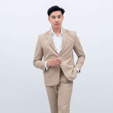 Houseofcuff Jas Set Celana Formal Blazer Krem Formal Pria Jas Nikah. Jas Celana L