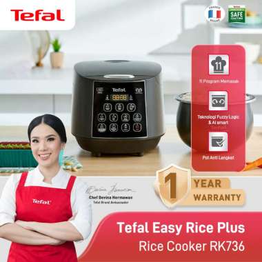 Tefal Rice Cooker Easy Rice Plus RK736B