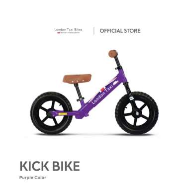 Sepeda Anak Tanpa Pedal London Taxi Balance Bike - Purple