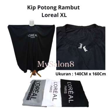 Kep / Kip Potong Rambut Loreal XL Putih