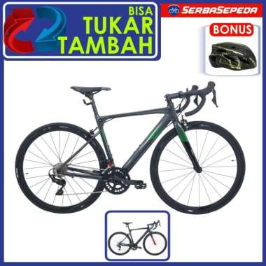 Camp Impala Sepeda Roadbike 700C 50 Abu Hijau